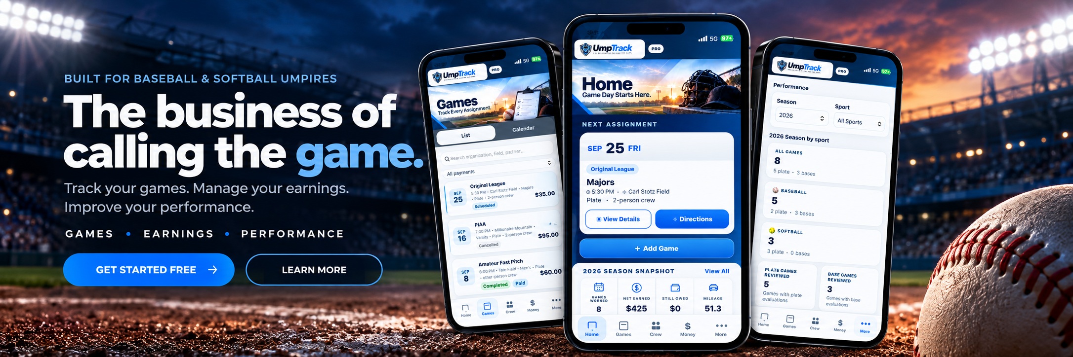 UmpTrack — The business of calling the game